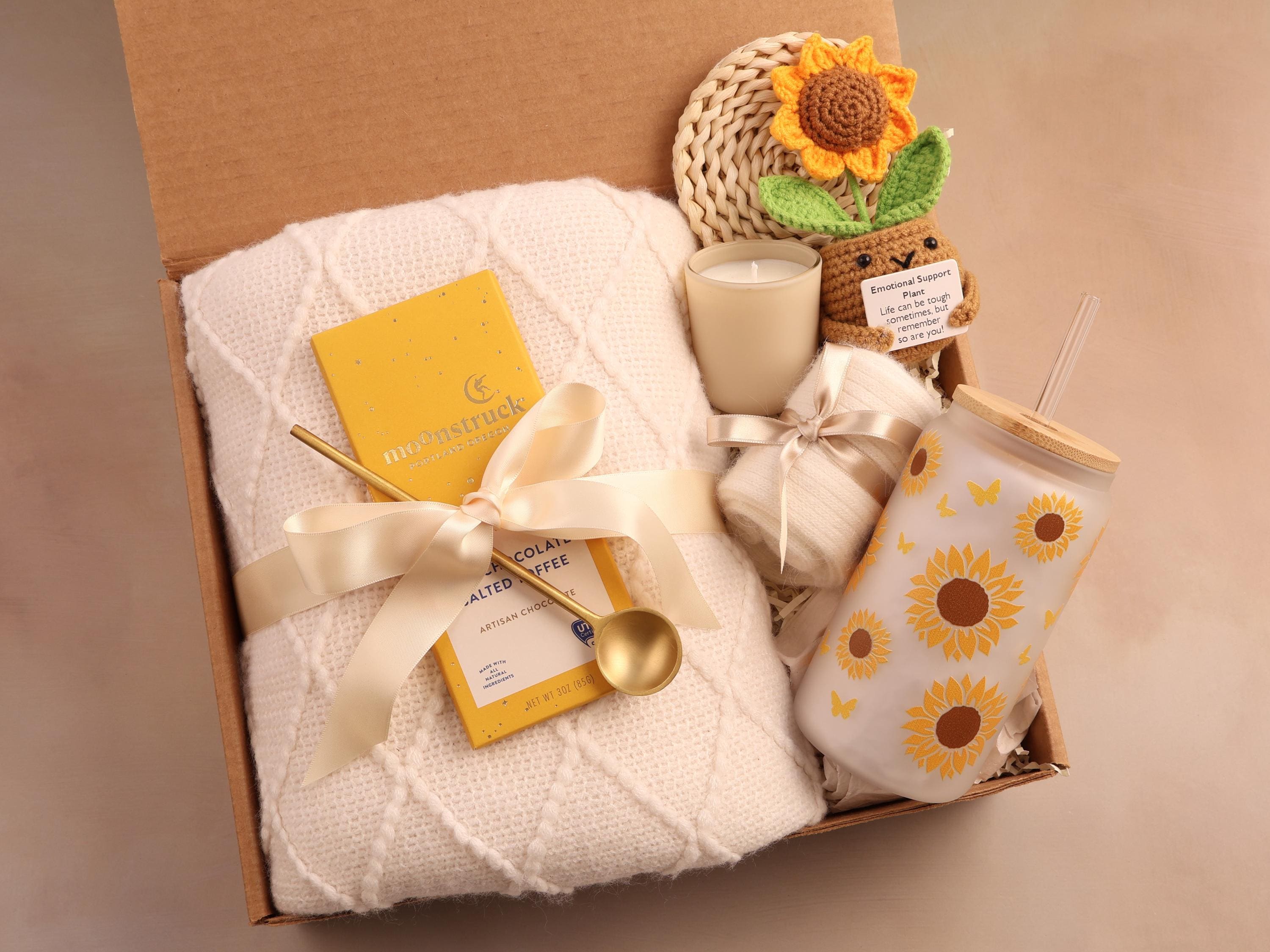Thank you gift, thank you gift for friend, Hygge Gift Box with Blanket, thank you gift box, thank you gift mentor, teacher, coworker