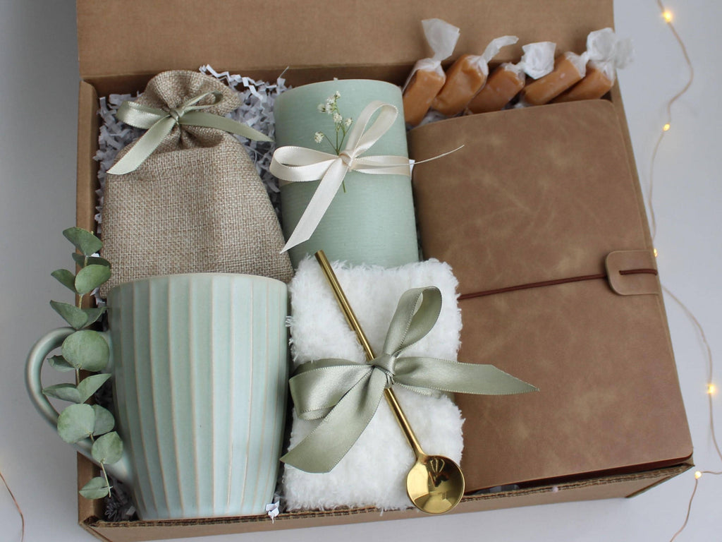 Birthday Gift Box, Cozy Spa Gift Basket for Her
