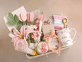 Happy Mother's Day Gift Box with Blanket, Gift for Mom, Mother's Day Gift Basket, Gift Box for Women, Gift for Her