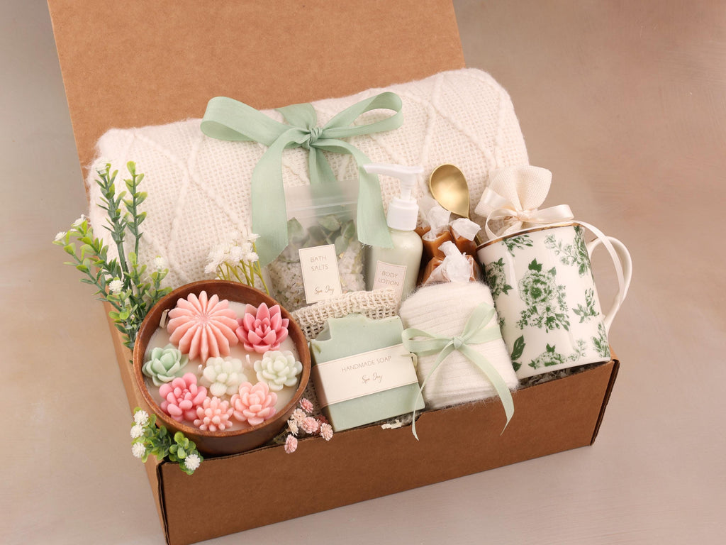 Care Package For Her, Birthday Gift Basket, Get Well Soon Gift, Gift Box For Women, Hygge Gift Box, Thinking Of You Gift, Self Care Package