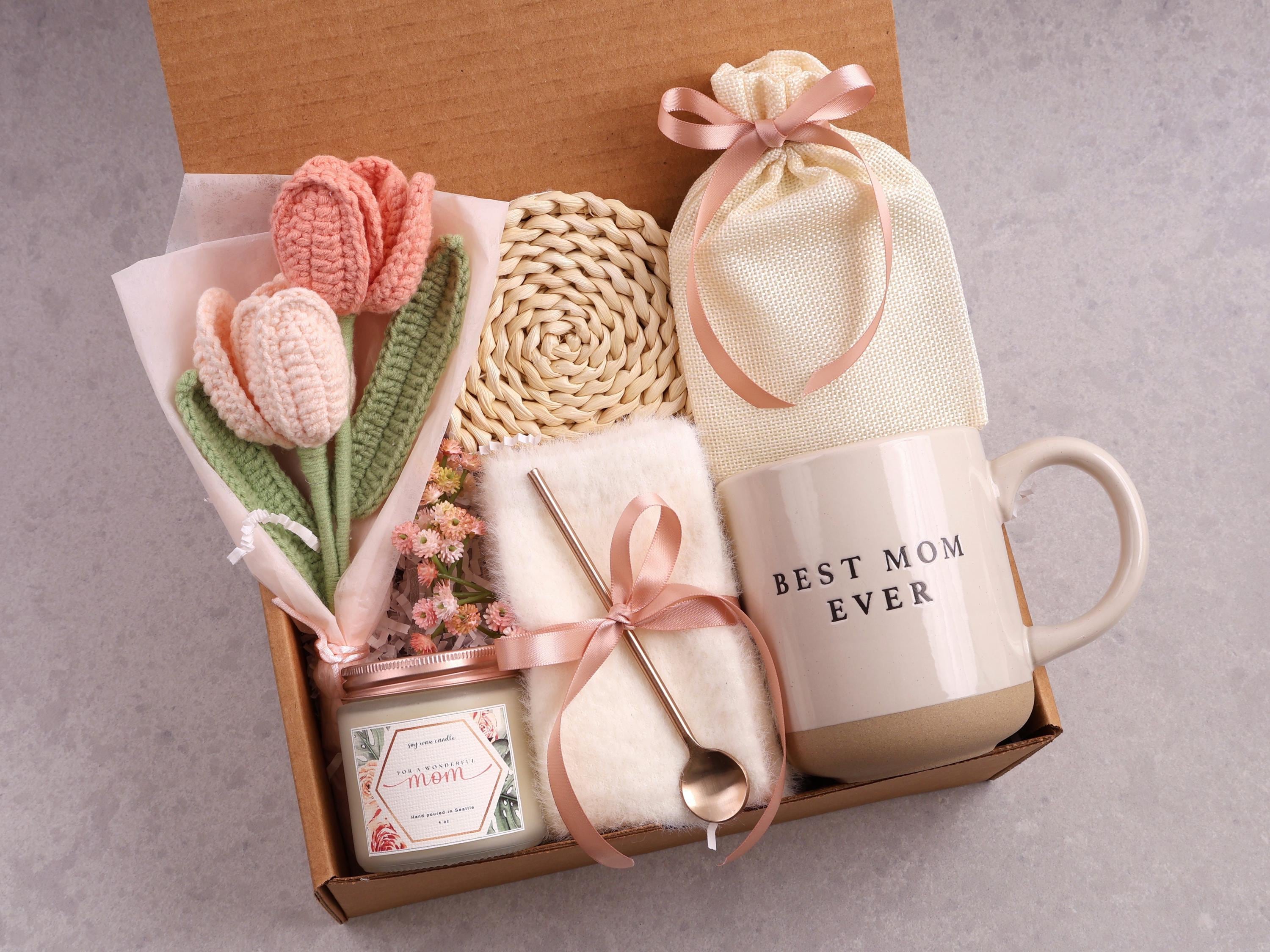 Unique Gifts for Mom, Happy Mother's Day Gift Box with Blanket, Gift for Mom, Mother's Day Gift Basket, Gift Box for Women, Gift for Her